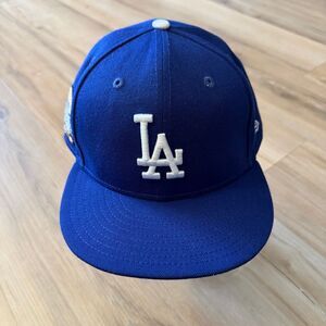 New Los Angeles Dodgers New Era World Series 2024 Hat 5950 Fitted Sz 8 Cap MLB
